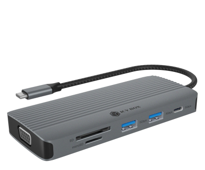 Akcesoria ICY BOX 10-in-1 Stacja dokująca USB-C IB-DK4040a-CPD